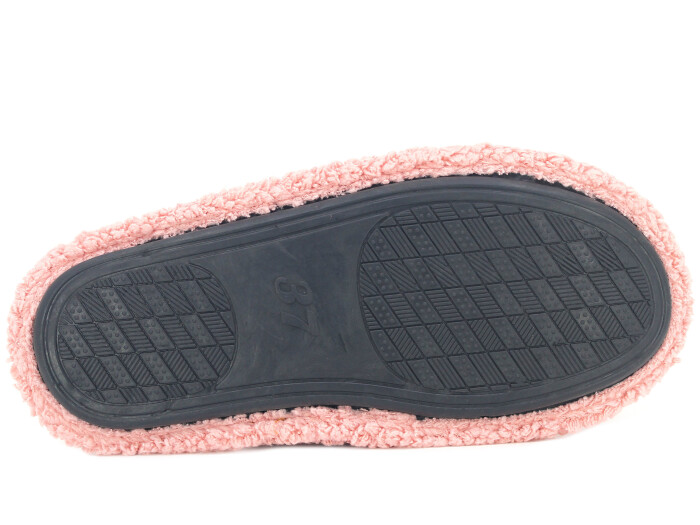 Auris Zenne Düğmeli Havlu Ev Terliği Pembe - 3