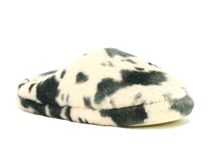 Auris Zenne Termo Taban E Dalmaçyalı Kapalı Gondol Ev Terliği Bej - Kahve - Auris