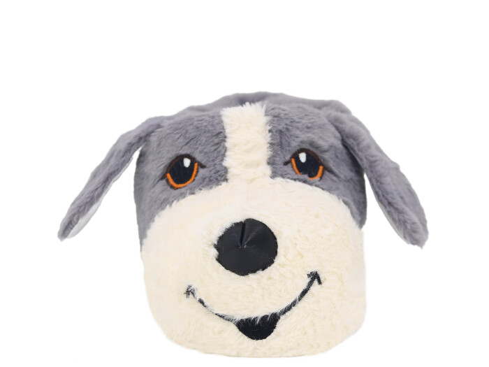 Auris Zenne SL Hayvanlı Köpek Ev Ayakkabısı Köpekli Gri - Auris (1)