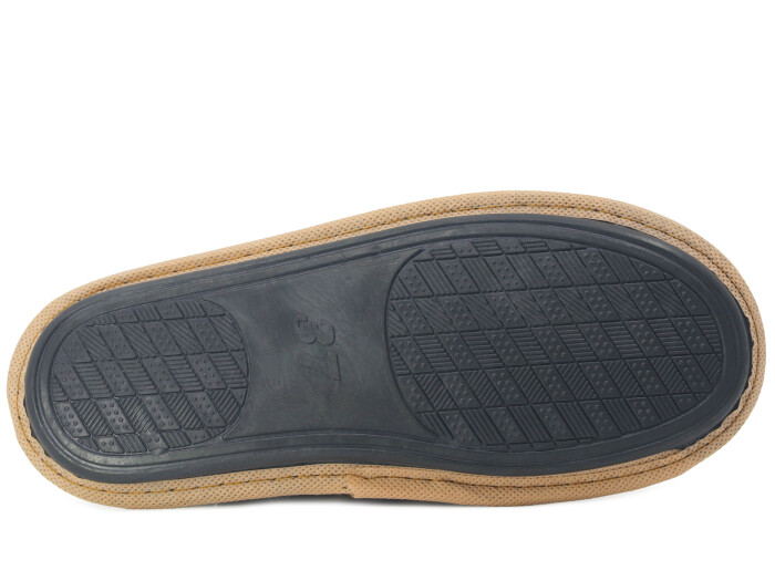 Auris Zenne İthal Çanak Terlik Kalpli Kahve - 3