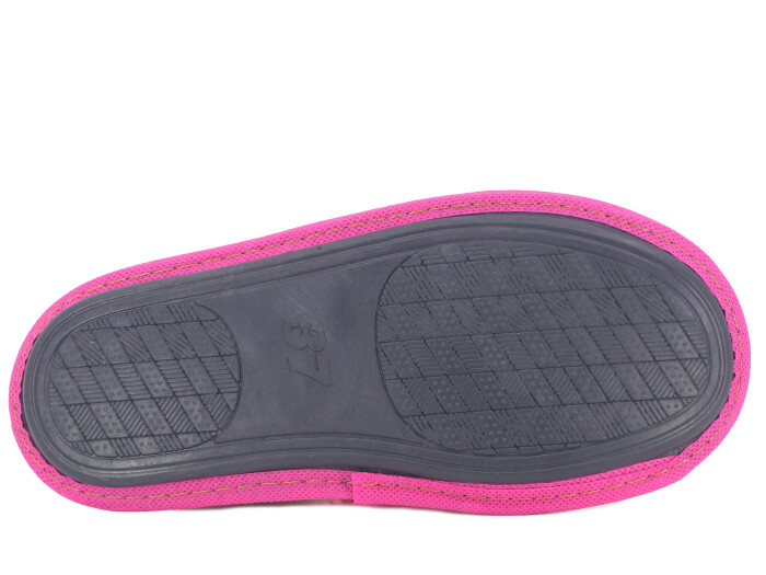 Auris Zenne İthal Çanak Terlik Pembe - 3