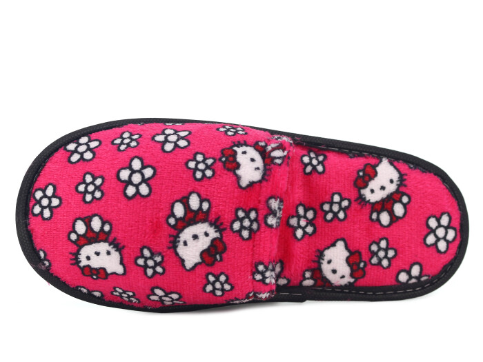 Auris Zenne Kadife Çanak Terlik Kedili Pudra - 2