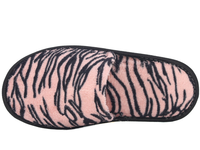 Auris Zenne Kadife Çanak Terlik Siyah - Pudra - Auris (1)