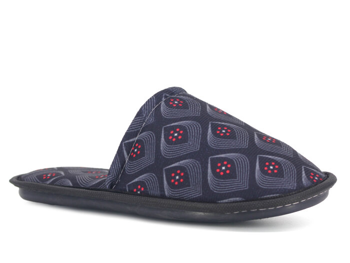 Auris Zenne Kadife Çanak Terlik Siyah - Auris