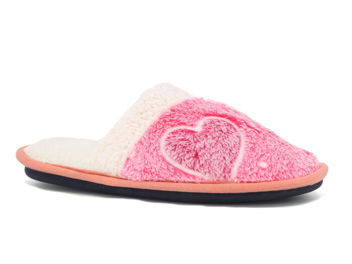 Auris Zenne Kürk Ev Terliği Fuşya - Auris