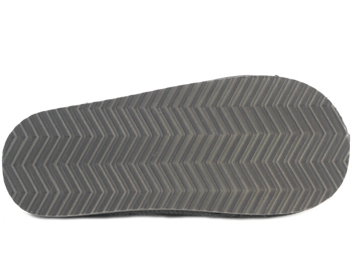 Auris Zenne Kürklü Gondol Ev Terliği Gri - 3