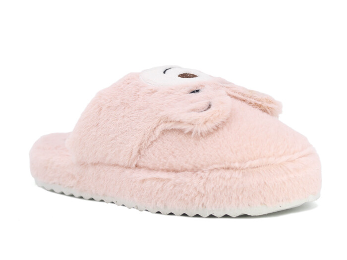 Auris Zenne MY Hayvanlı Kapalı Ev Terliği Pandalı Pembe - Auris