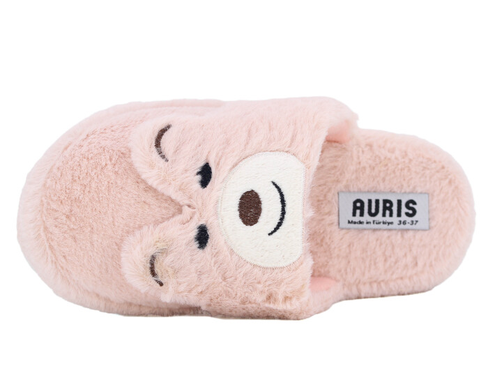 Auris Zenne MY Hayvanlı Kapalı Ev Terliği Pandalı Pembe - Auris (1)