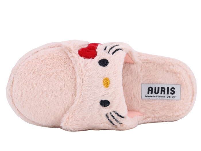 Auris Zenne M Hayvanlı Kapalı Ev Terliği Pembe - 2