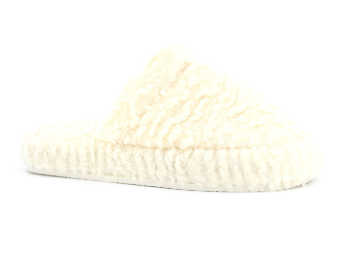 Auris Zenne MS Kapalı Atom Ev Terliği Beyaz - Auris