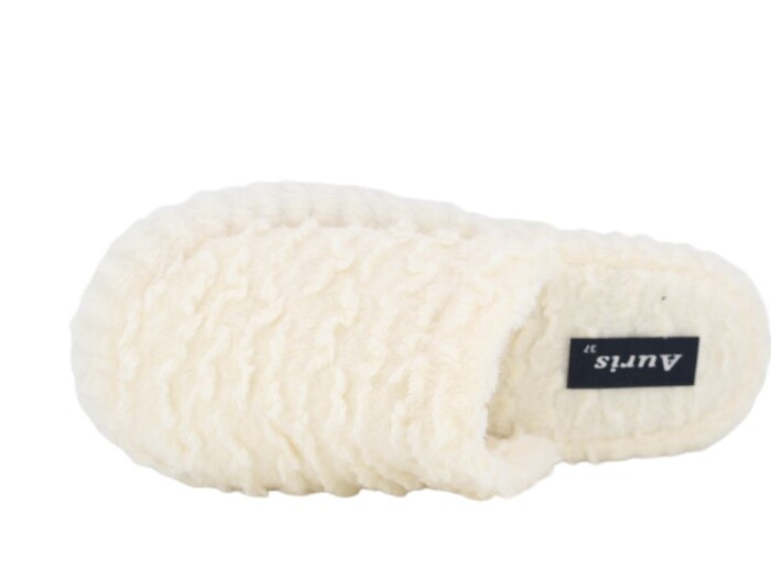 Auris Zenne MS Kapalı Atom Ev Terliği Ekru - Auris (1)