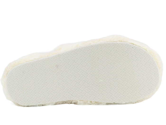 Auris Zenne MS Kapalı Atom Ev Terliği Kareli Ekru - 3