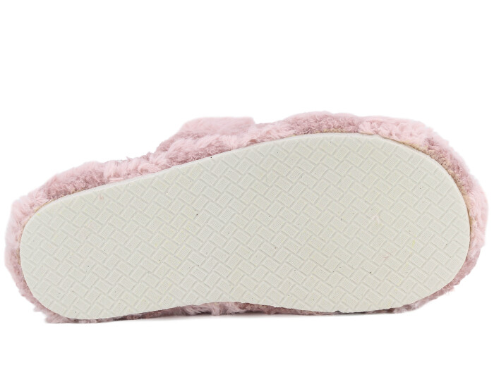 Auris Zenne MS Kapalı Atom Ev Terliği Kareli Pembe - 3