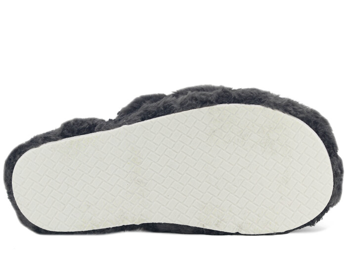 Auris Zenne MS Kapalı Atom Ev Terliği Kareli Siyah - 3