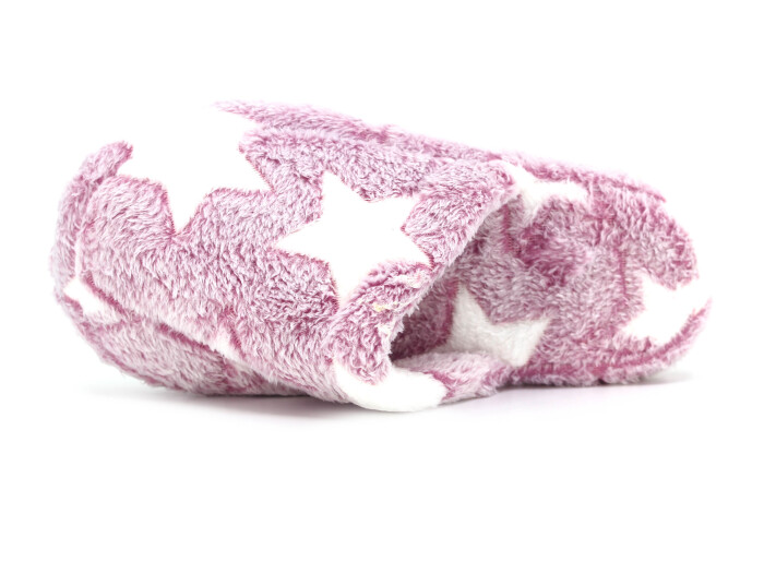 Auris Zenne MS Kapalı Atom Ev Terliği Yıldızlı Mor - Auris (1)