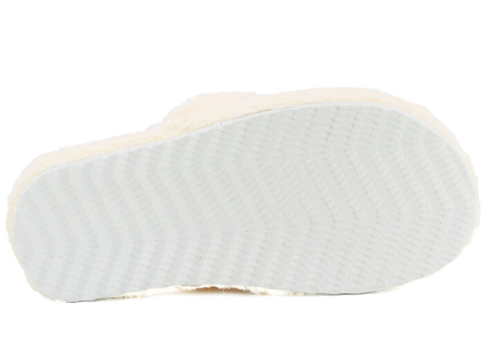 Auris Zenne MY Tavşan Kapalı Ev Terliği Ekru - 3