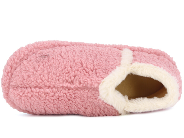 Auris Zenne Peluş FL Ev Ayakkabısı Pembe - Auris (1)