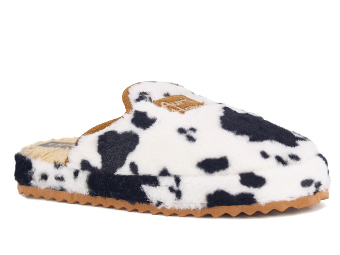 Auris Zenne PW Home Dalmaçyalı Ev Terliği Beyaz - 1