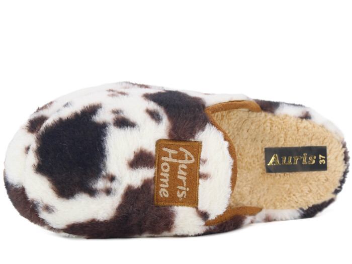 Auris Zenne PW Home Dalmaçyalı Ev Terliği Kahve - Auris (1)