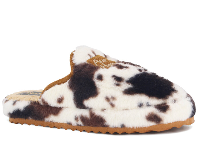 Auris Zenne PW Home Dalmaçyalı Ev Terliği Kahve - Auris