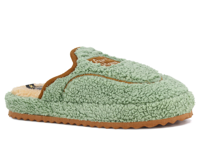 Auris Zenne PW Home Peluş Ev Terliği Yeşil 