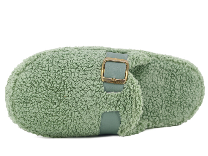 Auris Zenne ŞK Tokalı Ev Terliği Yeşil - 2