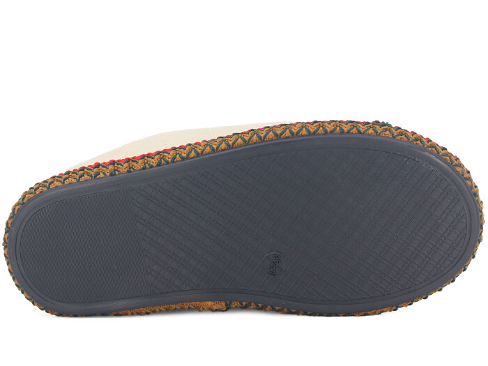 Auris Zenne SL Noel Ağacı Gondol Ev Terliği Bej - 3