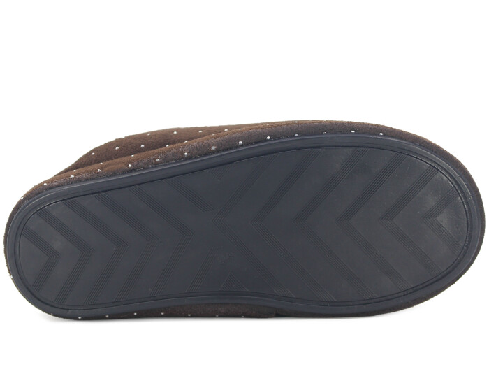 Auris Zenne SL Taşlı Gondol Ev Terliği Kahve - 3