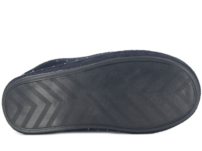 Auris Zenne SL Taşlı Gondol Ev Terliği Siyah - 3