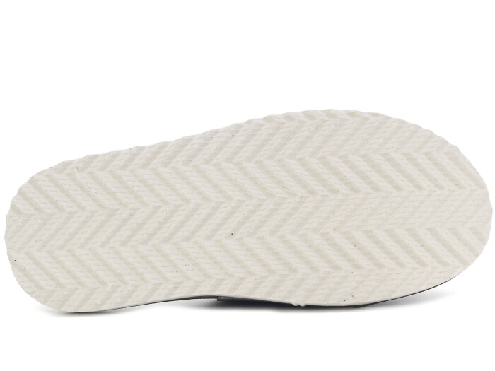 Auris Zenne SM Kadife Deri Ev Terliği Gri - 3