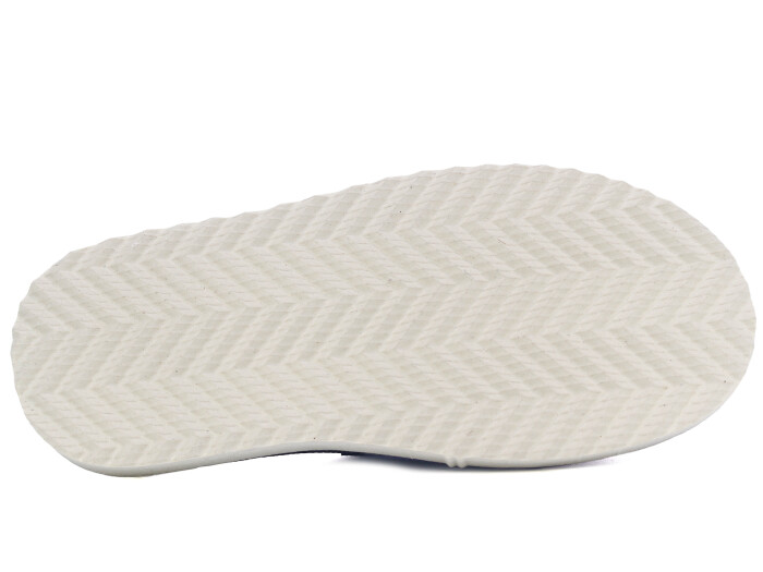 Auris Zenne SM Kadife Deri Ev Terliği Lacivert - 3