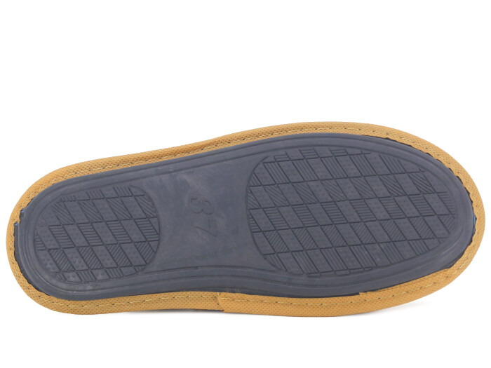 Auris Zenne Tavşan Tüylü Ev Terliği Taba - 3