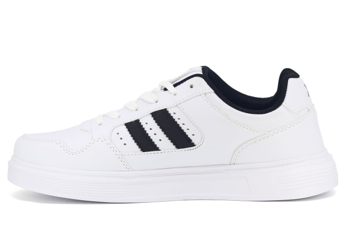 Awidox Merdane 056 Cilt Spor Ayakkabı Beyaz - Siyah - Awidox (1)