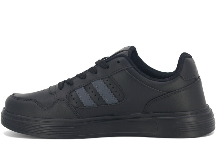 Awidox Merdane 056 Cilt Spor Ayakkabı Siyah - Füme - 2