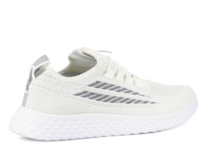 Awidox Merdane 130 Battal Triko Spor Ayakkabı Beyaz - Gümüş - 3