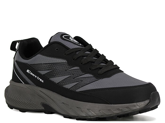 Awidox Merdane 304 Trekking Kısa Bot Füme - Siyah - 1