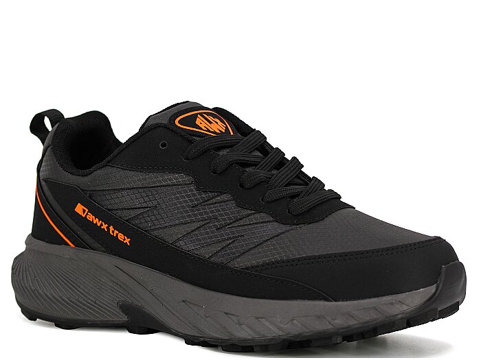 Awidox Merdane 304 Trekking Kısa Bot Siyah - Turuncu 