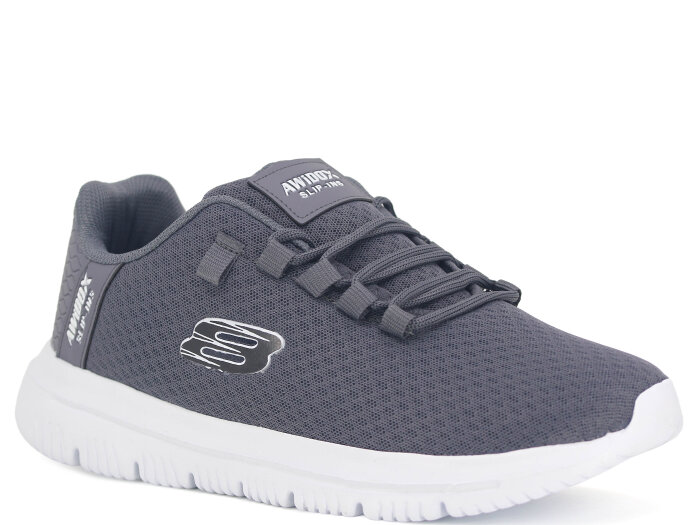 Awidox Merdane 429 Triko Spor Ayakkabı Füme - Beyaz - Awidox