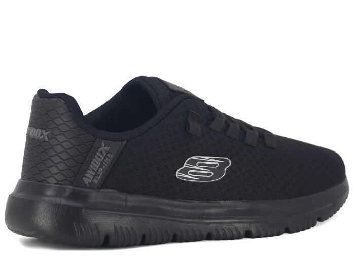 Awidox Merdane 429 Triko Spor Ayakkabı Siyah - Siyah - 3