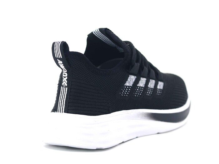 Awidox Merdane 910 Triko Spor Ayakkabı Siyah - Beyaz - 3