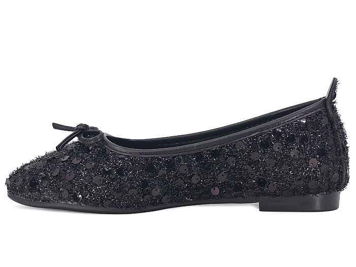 Aybar Zenne Pul Babet Ayakkabı Siyah - 2