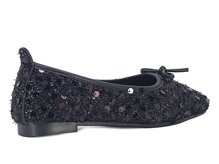 Aybar Zenne Pul Babet Ayakkabı Siyah - 3