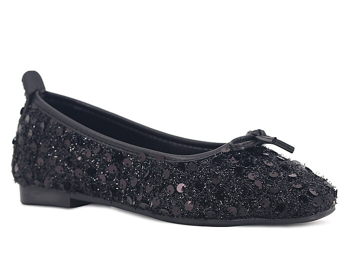 Aybar Zenne Pul Babet Ayakkabı Siyah - Aybar