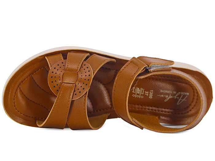 Ayder Zenne 1352 Kutulu Sandalet Taba - 2