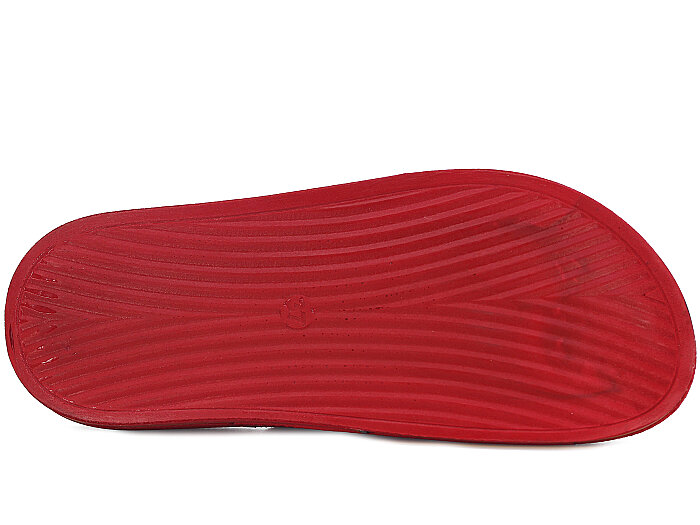 Ayder Zenne 4100 Parla Çift Toka Kutulu Günlük Terlik Kırmızı - 3