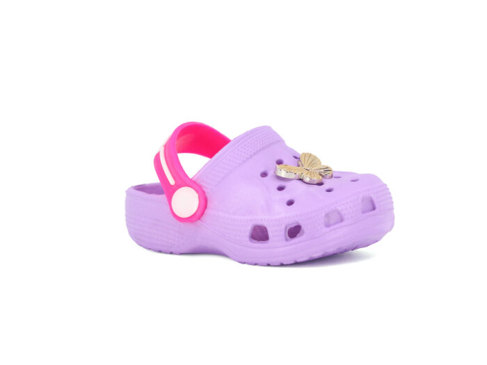 Ayfox Bebe 202 Eva Poşetli Cross Terlik Lila - 1