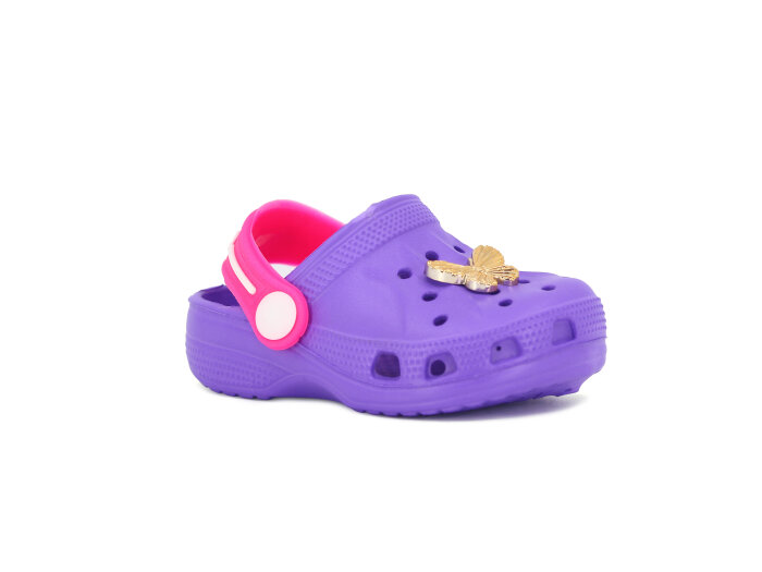 Ayfox Bebe 202 Eva Poşetli Cross Terlik Mor 