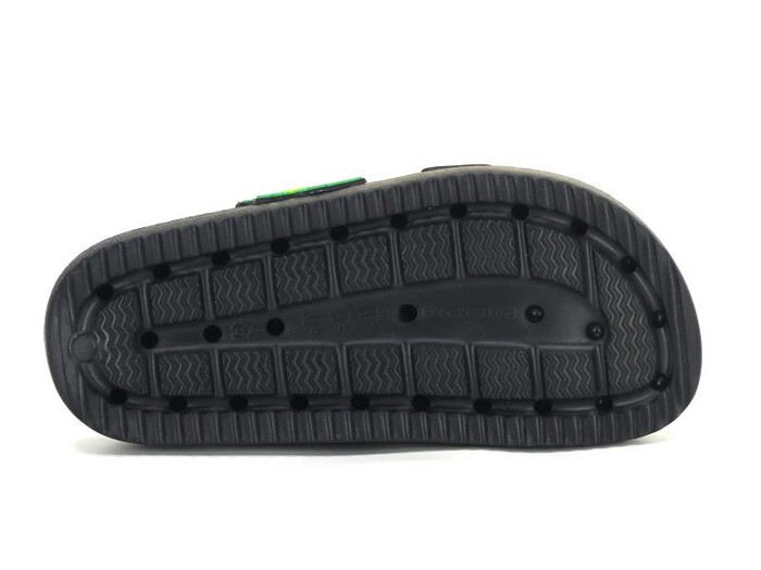 Ayfox Filet F-1006-E Çift Toka Erkek Lux Eva Terlik Siyah - 3