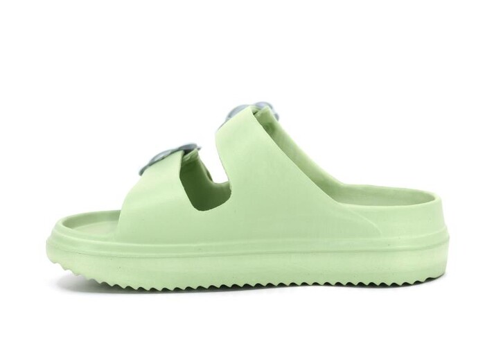 Ayfox Filet F-1006-K Çift Toka Kız Lux Eva Terlik Su Yeşili - 2