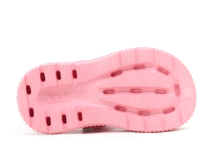 Ayfox Filet F-1009 Taşlı Kutulu Eva Babet Ayakkabı Pembe
